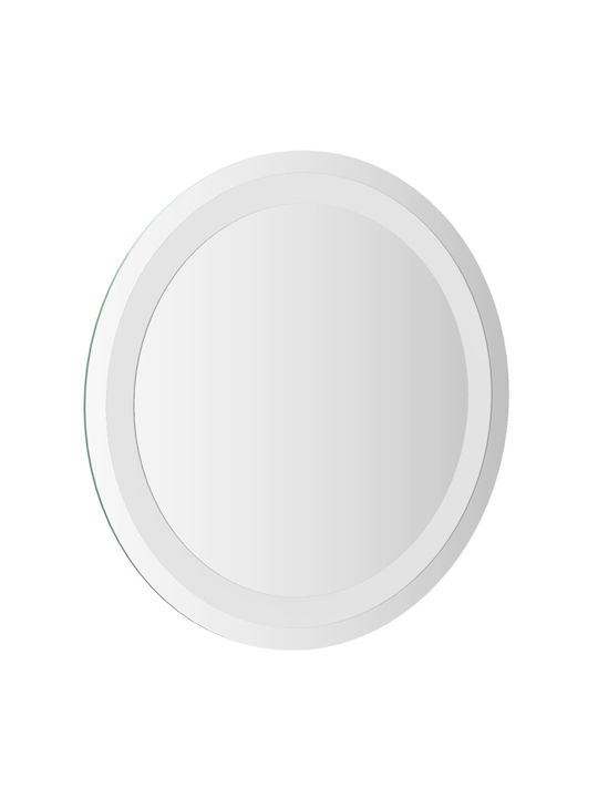 vidaXL Badezimmerspiegel Led Berührung 40x40cm Transparent