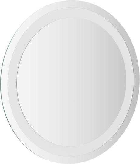 vidaXL Bathroom Mirror Led Touch 40x40cm Transparent