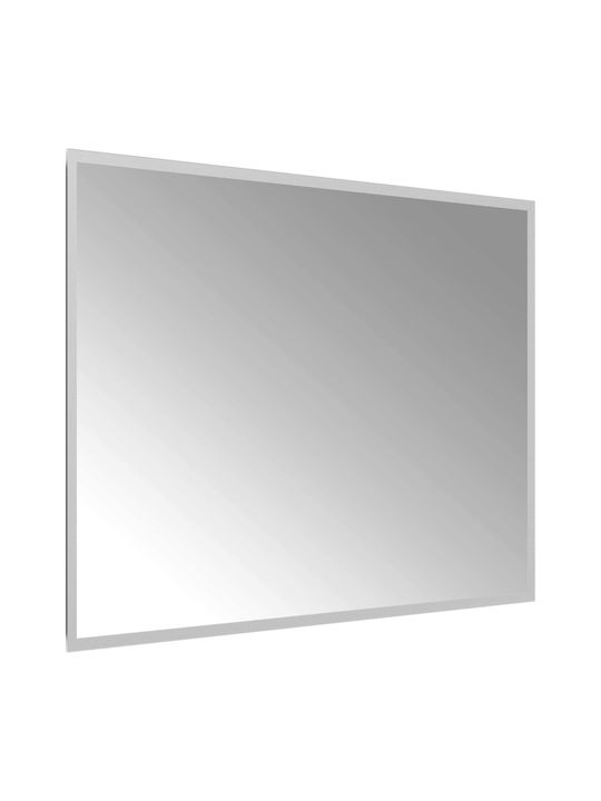 vidaXL Badezimmerspiegel Led 80x60cm Transparent