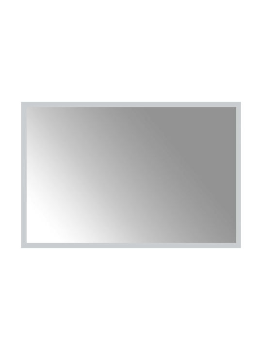 vidaXL Badezimmerspiegel Led 60x40cm Transparent