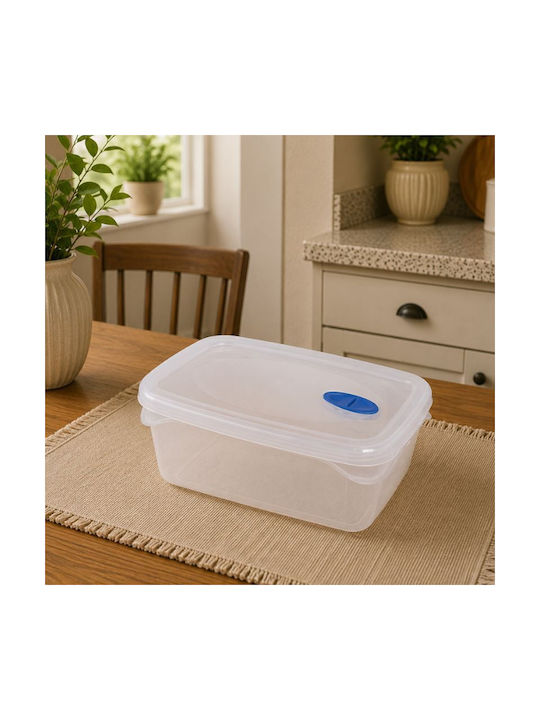 Bama Microwave Plastic Lunch Box Transparent 2000ml