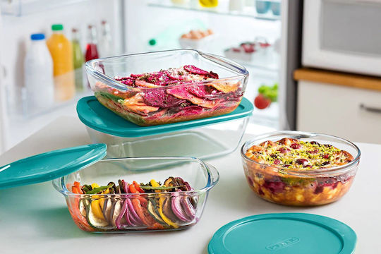 Pyrex Δοχείο Φαγητού Γυάλινο Διάφανο 4.5lt