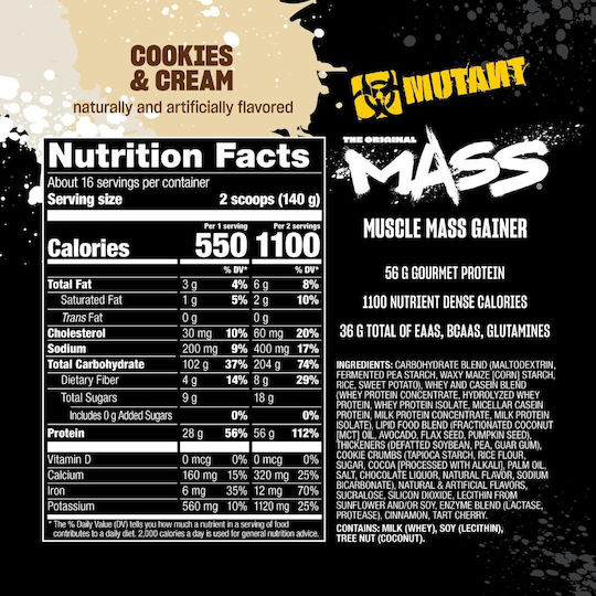 Mutant Muscle cu Aromă Triple Chocolate 2.27kg