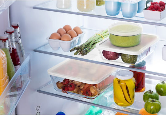 Pyrex Lunchbox Glas White Geeignet für die Mikrowelle 1500ml 1Stück