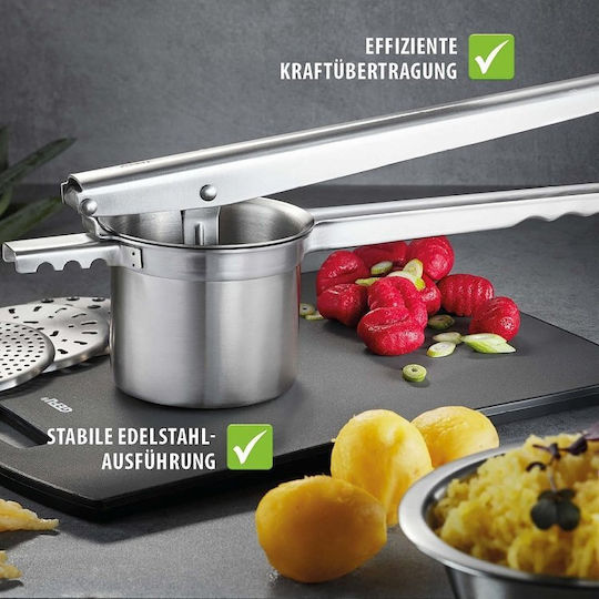 Gefu Gefu Kartoffelpresse aus Inox Edelstahl 9,2cm