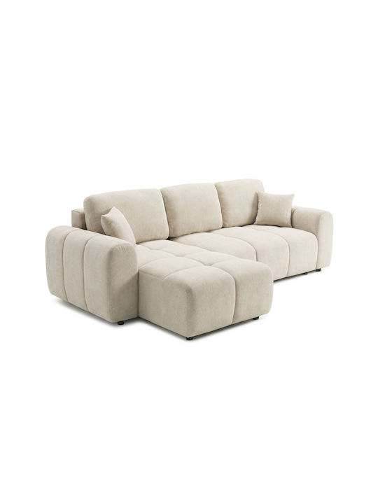 Gert Ecke Sofa mit Umkehrbarer Winkel Beiges