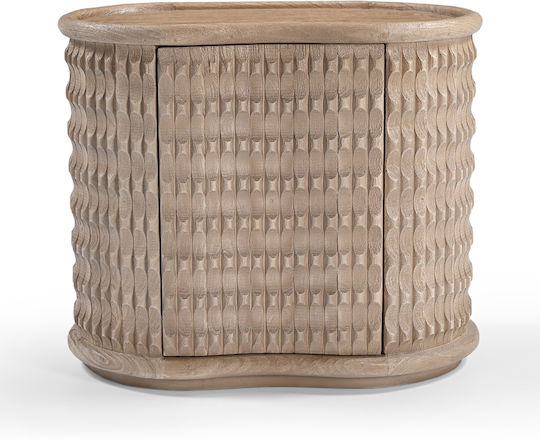 Sculpture Wooden Beige 60x40x50cm Sculpture Wooden Beige 60x40x50cm