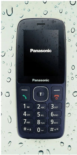 Panasonic KX-TF400 Dual SIM Мобилен Телефон с Бутони Син