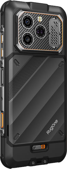 RugOne Xever 8 (8/256GB) Ανθεκτικό Smartphone Μαύρο