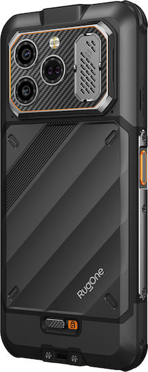 RugOne Xever 8 (8/256GB) Ανθεκτικό Smartphone Μαύρο