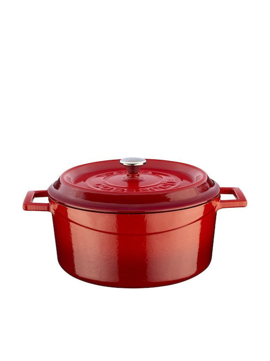 Lava Round Cast Iron Dutch Oven 24x24cm 5L