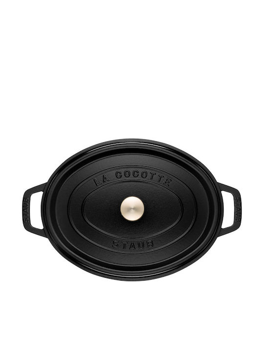 Staub Γάστρα Οβάλ Μαντεμένια 34x29cm 3.2lt