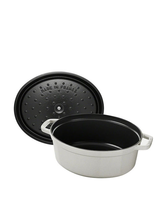 Staub Γάστρα Οβάλ Μαντεμένια 33x40cm 6.7lt
