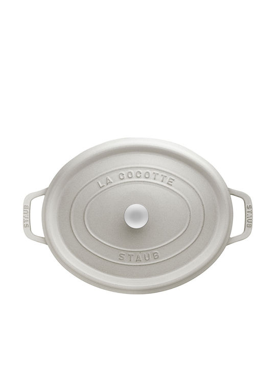 Staub Γάστρα Οβάλ Μαντεμένια 33x40cm 6.7lt