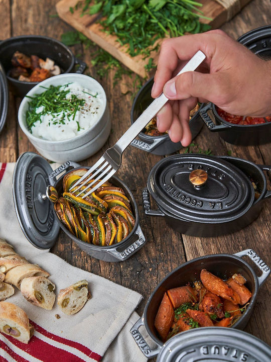 Staub La Cocotte Oval Cast Iron Dutch Oven 0.6lt