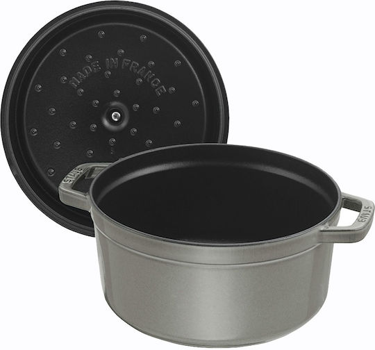 Staub La Cocotte Γάστρα Στρογγυλή Μαντεμένια 12.6cm 12.6lt