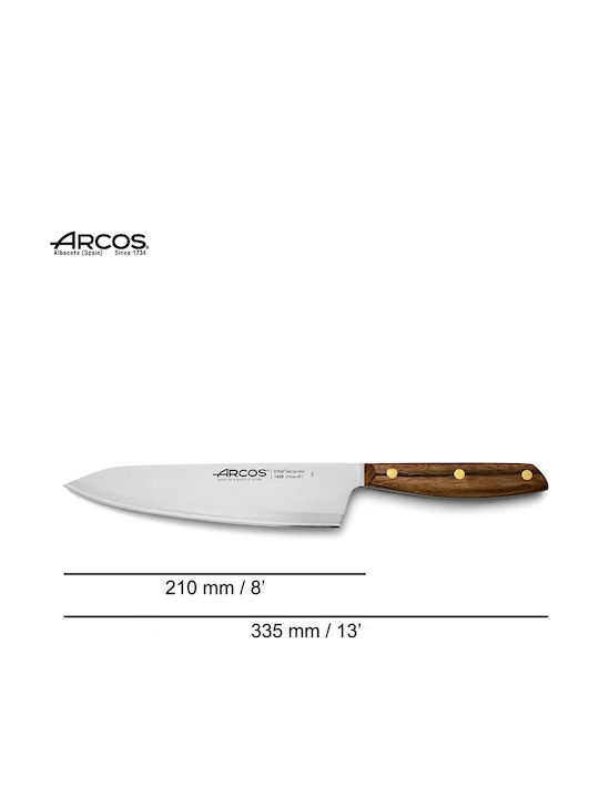 Arcos Nordika Cuțit Chef din Oțel Inoxidabil 21cm