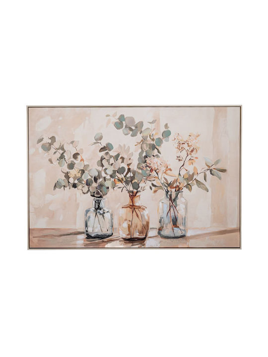 Painting Vases Flowers Printed Canvas 120x80cm Iliadis 92739