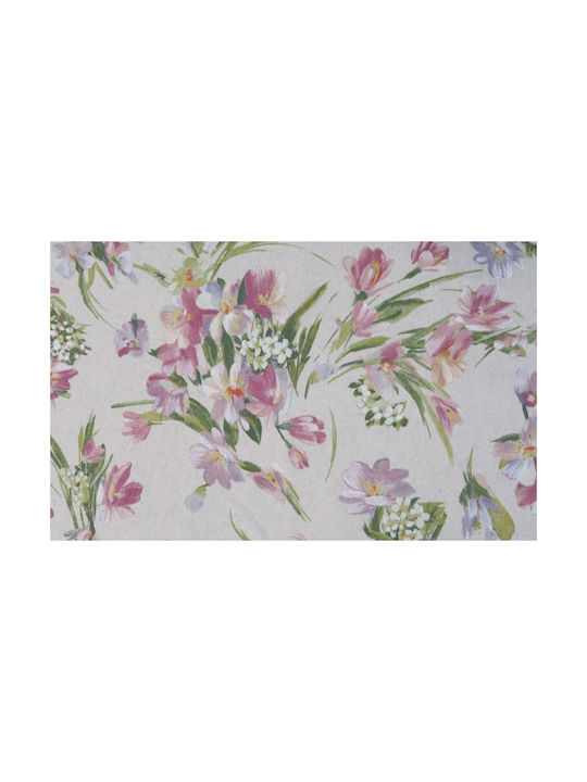 Dimeco Dimeco Stoff Tischsets Rosa 50x35cm