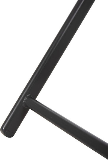 Outdoor Chair Metal Textilene Gray 45x51x81cm