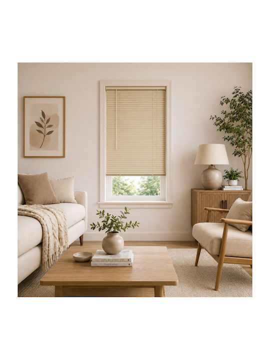 MRShome Aluminum Shading Blind In Beige Colour W140xH140cm