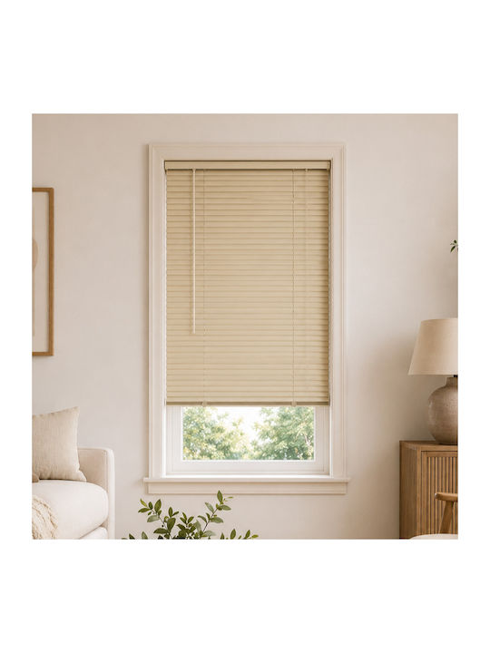 MRShome Aluminum Shading Blind In Beige Colour W100xH140cm