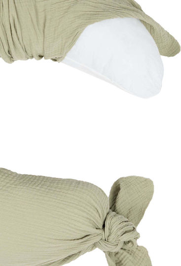 Nobodinoz Baby Anti-Roll Pillow Green Matcha