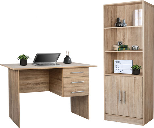 HomeMarkt Set Birou 2 Bucăți Sonoma HM11113.02