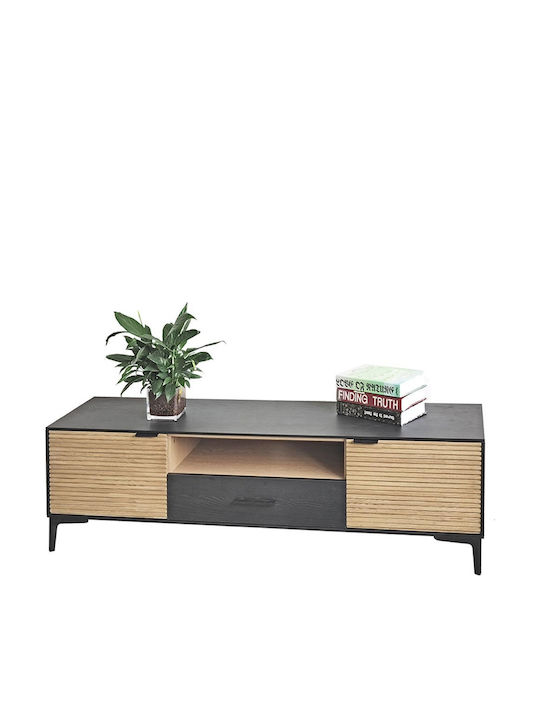 Έπιπλο Τηλεόρασης Γκρι Μ154xΠ40xΥ44cm