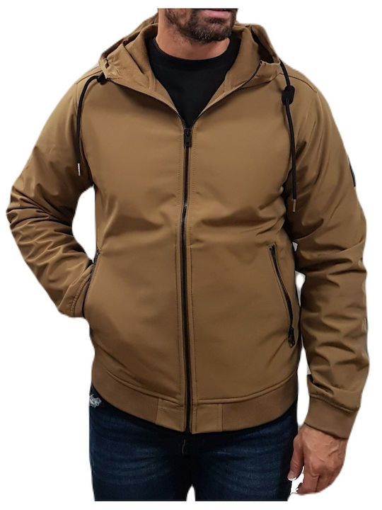 Winter Jacket Softshell Waterproof and Windproof Otter