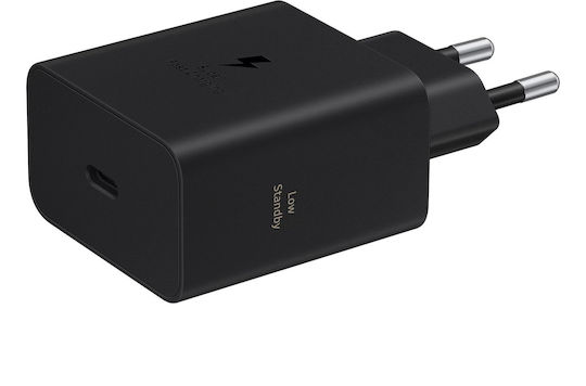 Samsung GaN Charger Without Cable with USB-C Port 60W Power Delivery Black (EP-T6010N Bulk)
