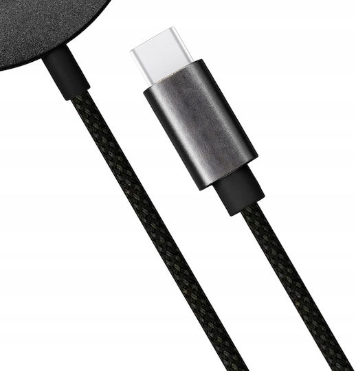 3MK Wireless Charger Qi2 25W Black Incharge Align For Android