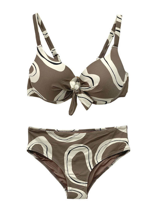 Set Bikini Καφέ