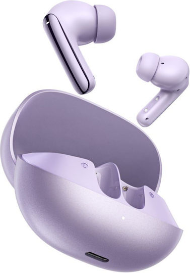 QCY MeloBuds N20 Bluetooth Handsfree Earphones with Sweat Resistance and Charging Case Purple