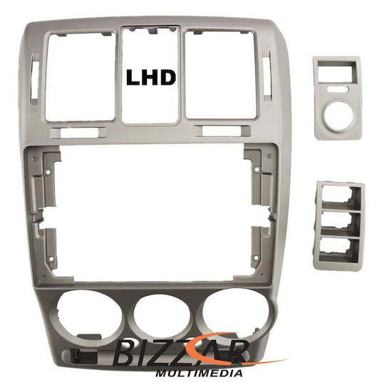 Clarion Auto-Audiosystem für Hyundai Getz 2002-2009 (Bluetooth/USB/AUX/WiFi/GPS/Apple-Carplay/Android-Auto) mit Touchscreen 9"