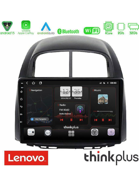 Lenovo Car Audio System for Daihatsu Sirion Subaru Justy Bluetooth USB AUX WiFi GPS Apple CarPlay Android Auto with 10" Touch Screen