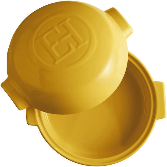 Emile Henry Cratiță Rotundă Ceramică 17.5cm 0.55lt