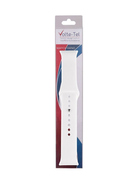 Volte-Tel Strap Silicone White (Smart Band 9 Pro)
