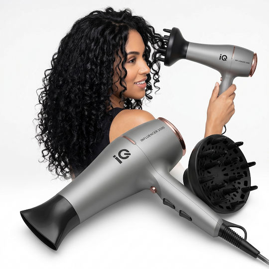 IQ Influencer Hair Dryer with Diffuser 2000W