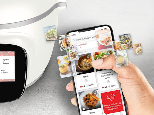 Tefal Cook4me Touch Pro Мултикукър 1600W Бял