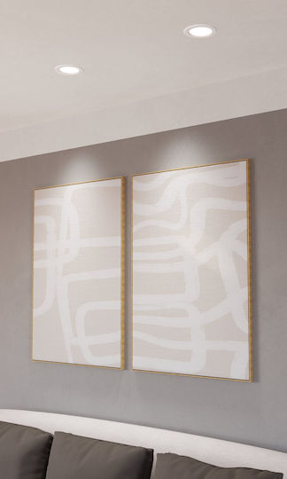 Eglo Fueva LED Panel με RGBW Φωτισμό