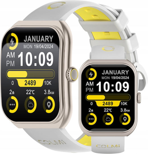 Colmi P86 Smartwatch (Gold)