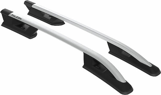 Aluminum Roof Rails Silver Falcon-a For Mitsubishi L200 (iv) Double Cab 2pcs.