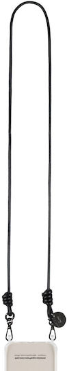 Mobile Phone Cable Accessory Leather Look Black La Coque Francaise United Cord Nolan Black Le317524-black