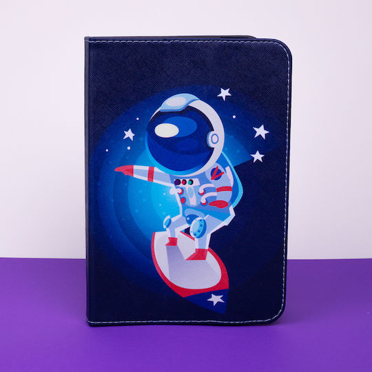 Cosmonaut Flip Cover Albastru Marin Universal 10"
