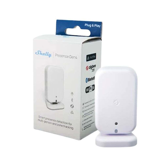 Shelly PET Wi-Fi / Bluetooth / ZigBee Microwave Motion Sensor 180°