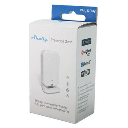 Shelly PET Wi-Fi / Bluetooth / ZigBee Microwave Motion Sensor 180°