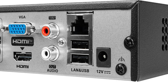 Hikvision Überwachungs-Videorekorder DVR 8 Kanäle DVR-208U-M1