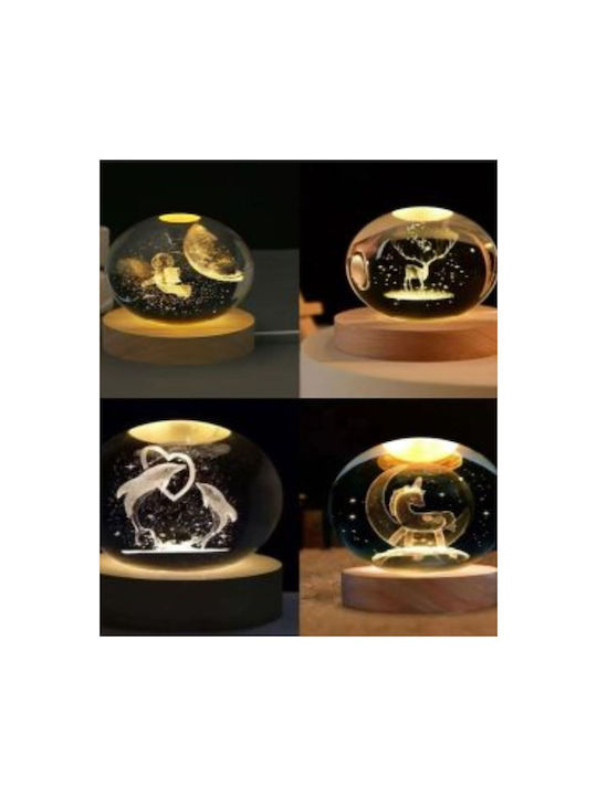 Decorative Lighting Crystal Ball 3x3cm