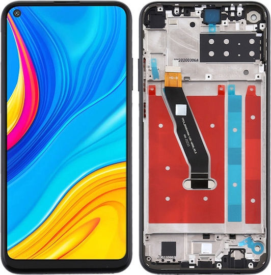 Екран със Сензорен Механизъм за Huawei P40 Lite E. (Черен)